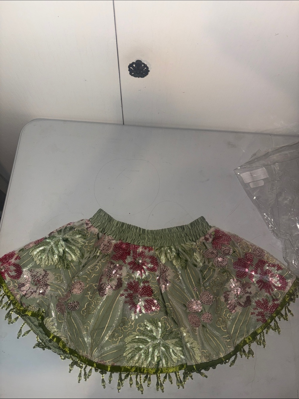 #506 NEW 🆕 Skirt with beads